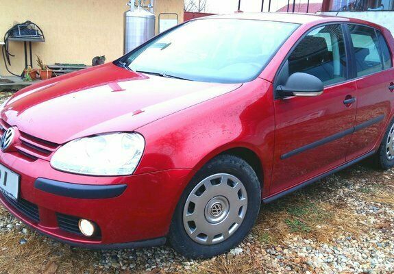 Roşu Utilizat 2009 VW Golf VI Hatchback | 3.770 EUR (Preț OK) - Imagine 1/4