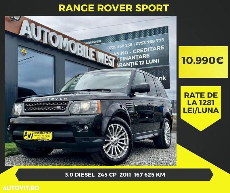 Second-hand Land Rover Range Rover HSE 245 CP (180 kW) 2011 Culoarenegru SUV