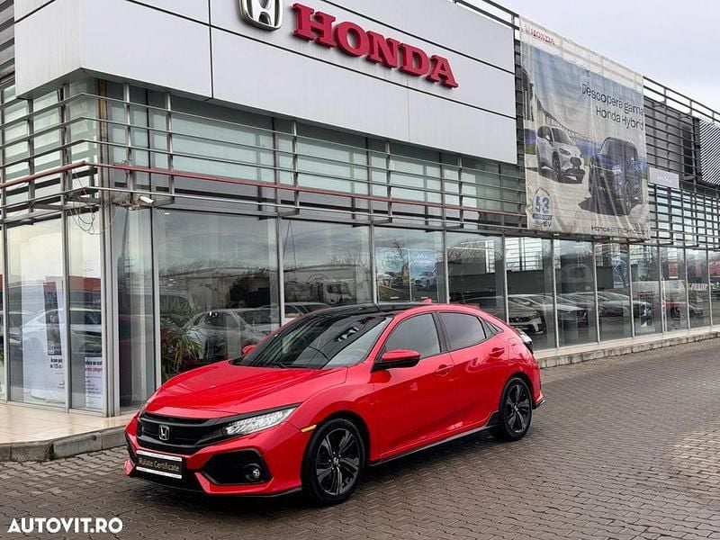 Culoarerosu Second-hand 2019 Honda Civic Sport Plus Hatchback | 20.490 EUR (Preț OK) - Imagine 1/4