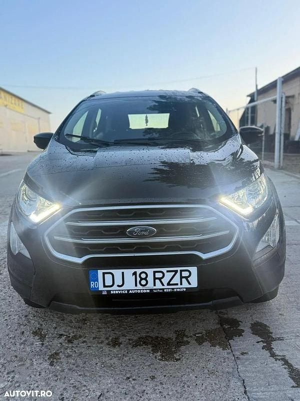 Culoarenegru Utilizat 2018 Ford Ecosport Titanium SUV | 6.200 EUR (Preț bun) - Imagine 1/4