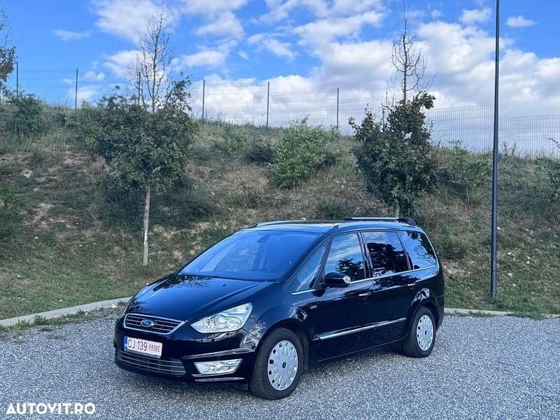 Culoarenegru Utilizat 2010 Ford Galaxy Titanium Monovolum | 4.999 EUR (Preț bun) - Imagine 1/4