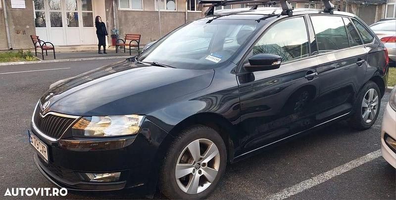 Negru Utilizat 2018 Skoda Rapid Ambition Hatchback | 8.500 EUR (Preț OK) - Imagine 1/4