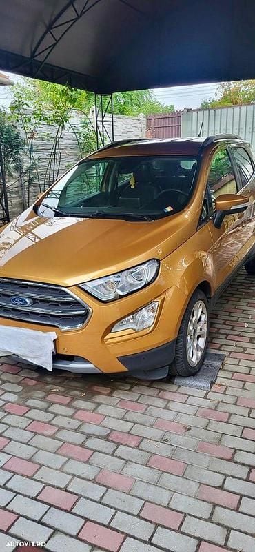 Culoareportocaliu Utilizat 2020 Ford Ecosport Titanium SUV | 13.500 EUR (Preț OK) - Imagine 1/4