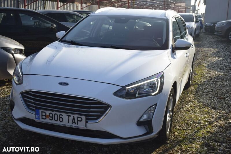 Alb Utilizat 2021 Ford Focus Break | 9.950 EUR (Preț OK) - Imagine 1/4