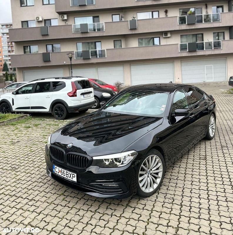 Culoarenegru Utilizat 2017 BMW 530 Luxury Line Berlinǎ | 20.899 EUR (Preț OK) - Imagine 1/4