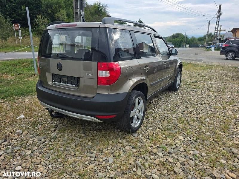 Second-hand Skoda Yeti Adventure 110 CP (80 kW) 2010 Culoaremaro SUV