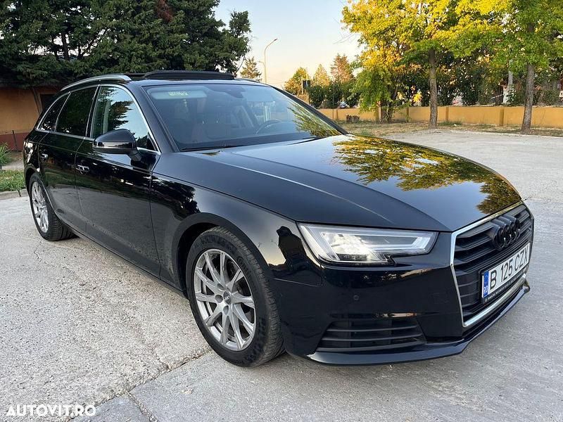 Negru Utilizat 2016 Audi A4 Design Break | 14.990 EUR (Preț OK) - Imagine 1/4