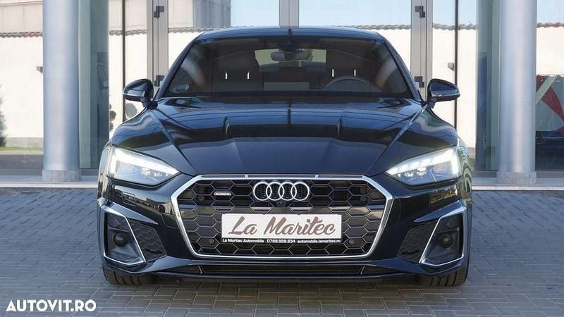 Culoarenegru Utilizat 2020 Audi A5 S-Line Coupe | 32.065 EUR (Preț OK) - Imagine 1/4