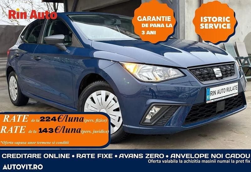 Culoarealbastru Utilizat 2019 Seat Ibiza Style | 9.490 EUR (Preț OK) - Imagine 1/4