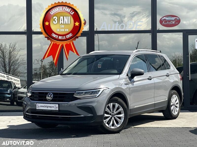 Gri Utilizat 2022 VW Tiguan SUV | 25.990 EUR (Preț OK) - Imagine 1/4