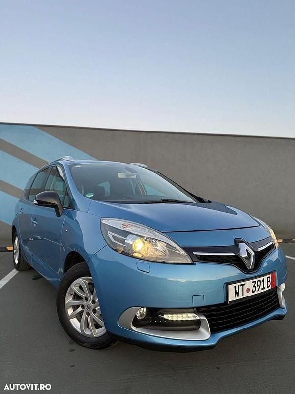 Albastru Utilizat 2016 Renault Grand Scénic IV LIMITED Monovolum | 6.890 EUR (Super Preț) - Imagine 1/4