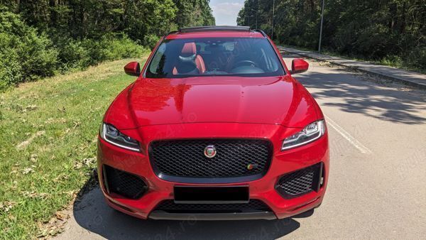 Rosu Utilizat 2016 Jaguar F-Pace Supercharged SUV | 17.999 EUR - Imagine 1/4