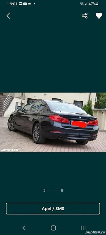 Utilizat 2018 BMW 520 Berlinǎ | 25.300 EUR (Scump) - Imagine 1/4