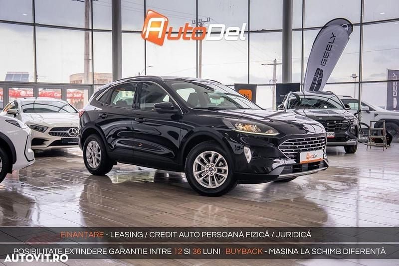 Culoarenegru Utilizat 2021 Ford Kuga Titanium SUV | 18.998 EUR (Preț bun) - Imagine 1/4