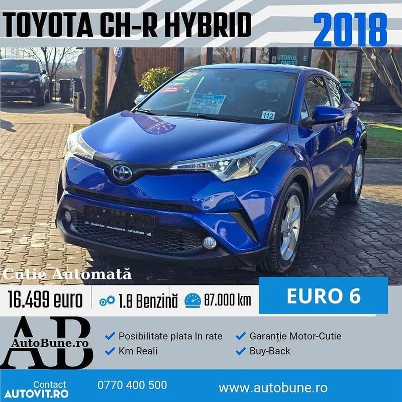 Second-hand Toyota C-HR Style 122 CP (89 kW) 2018 Culoarealbastru SUV