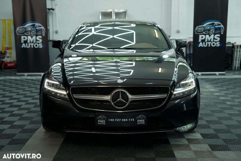 Negru Utilizat 2015 Mercedes CLS350 Berlinǎ | 18.900 EUR - Imagine 1/4