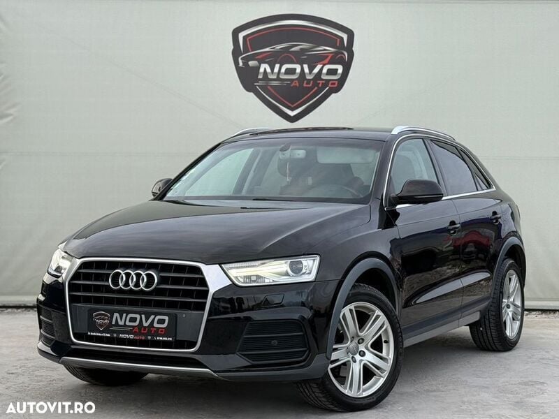 Negru Utilizat 2016 Audi Q3 Design SUV | 15.490 EUR (Preț OK) - Imagine 1/4