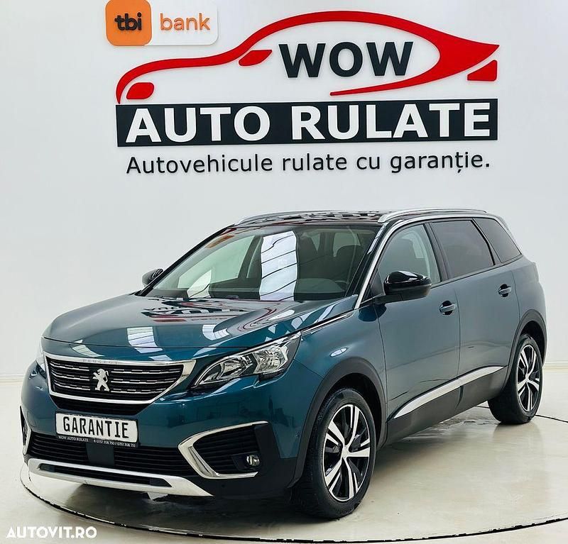 Culoarealbastru Utilizat 2018 Peugeot 5008 Monovolum | 12.590 EUR (Preț OK) - Imagine 1/4