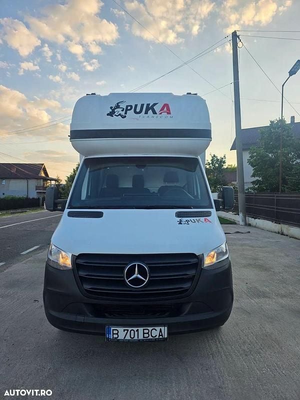 Alb Utilizat 2018 Mercedes Sprinter Van | 11.300 EUR (Super Preț) - Imagine 1/4