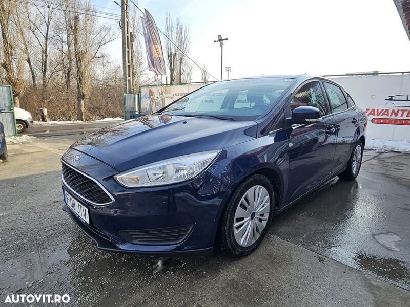 Albastru Utilizat 2017 Ford Focus Titanium Berlinǎ | 8.589 EUR (Preț bun) - Imagine 1/4