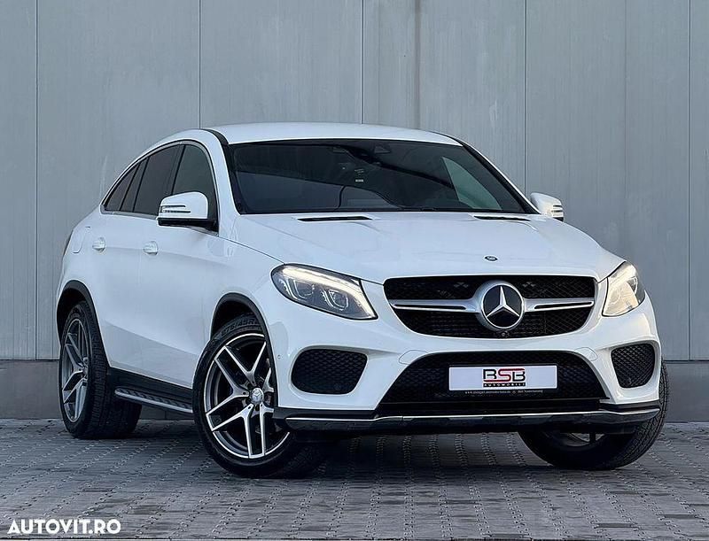 Culoarealb Utilizat 2015 Mercedes GLE350 AMG line Coupe | 29.900 EUR (Puțin scump) - Imagine 1/4