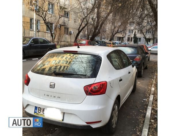 Alb Utilizat 2015 Seat Ibiza Hatchback | 6.650 EUR (Preț OK) - Imagine 1/4