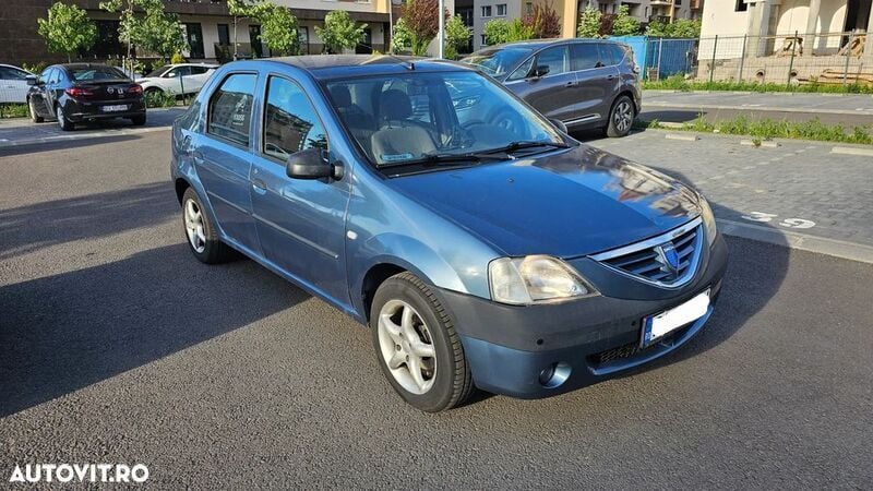 Albastru Utilizat 2007 Dacia Logan Lauréate Berlinǎ | 2.790 EUR (Puțin scump) - Imagine 1/4