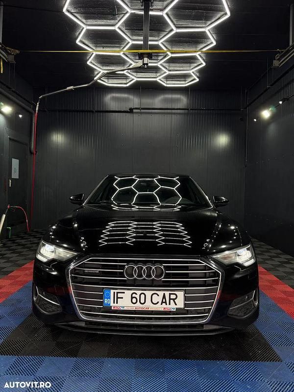 Negru Utilizat 2018 Audi A6 Design Hatchback | 32.000 EUR (Preț OK) - Imagine 1/4