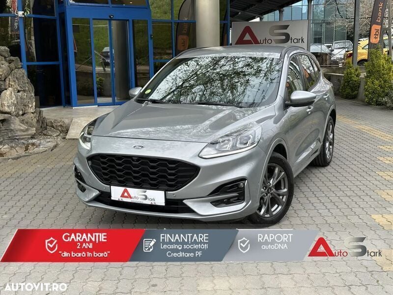 Gri Utilizat 2021 Ford Kuga ST-Line SUV | 18.950 EUR (Puțin scump) - Imagine 1/4