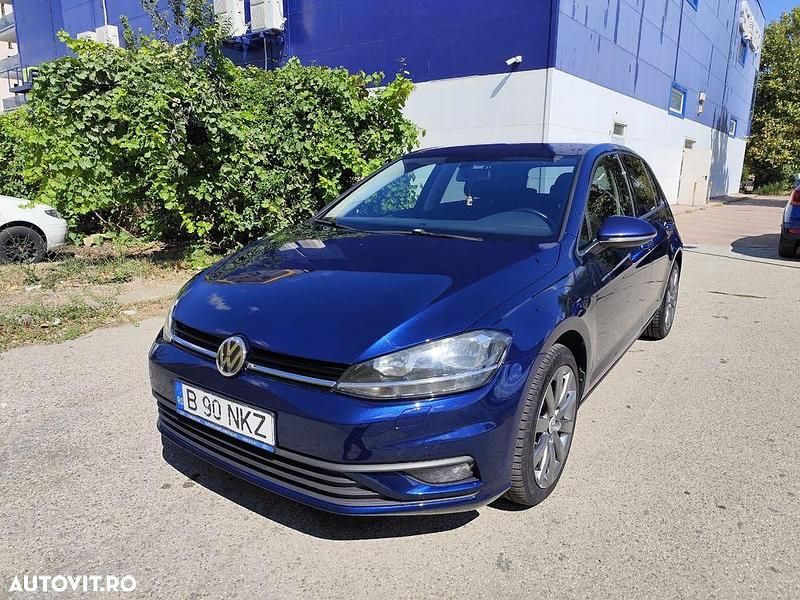 Culoarealbastru Utilizat 2018 VW Golf VII Comfortline | 9.750 EUR (Preț bun) - Imagine 1/4