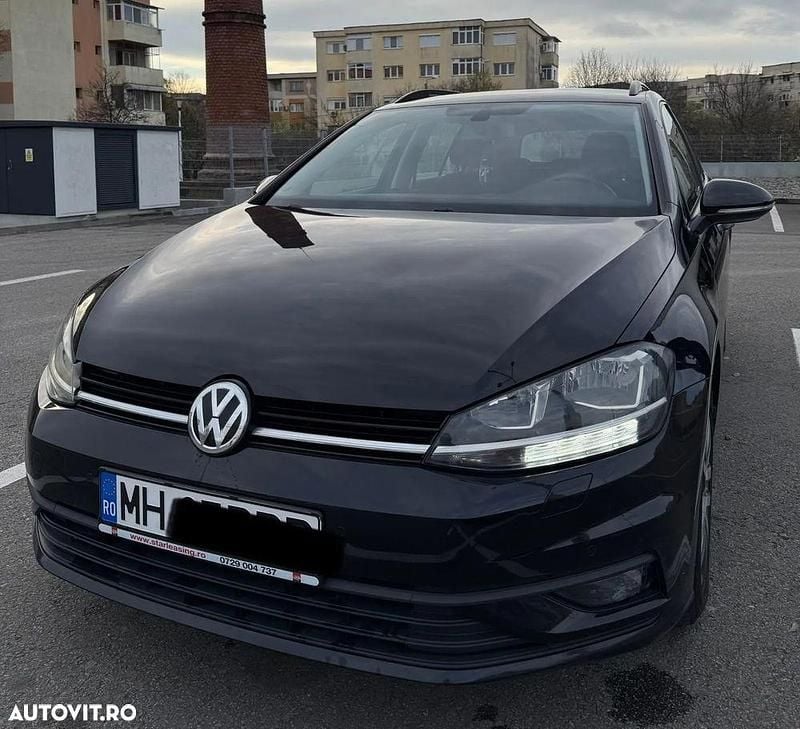 Second-hand VW Golf VII Comfortline 115 CP (84 kW) 2018 Culoarenegru Break