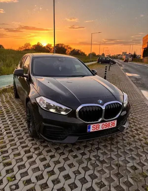 Negru Utilizat 2019 BMW 116 Advantage Hatchback | 14.100 EUR (Preț OK) - Imagine 1/4