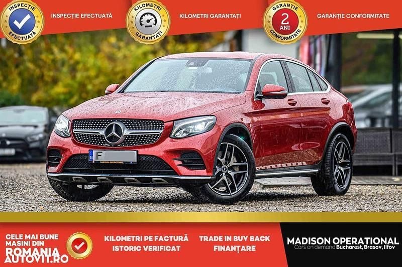 Culoarerosu Utilizat 2017 Mercedes GLC220 AMG line Coupe | 25.850 EUR (Super Preț) - Imagine 1/4