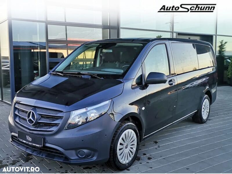 Negru Utilizat 2022 Mercedes Vito Monovolum | 45.363 EUR - Imagine 1/4