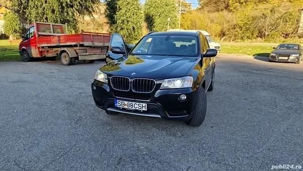 Negru Utilizat 2010 BMW X3 SUV | 12.000 EUR (Puțin scump) - Imagine 1/4
