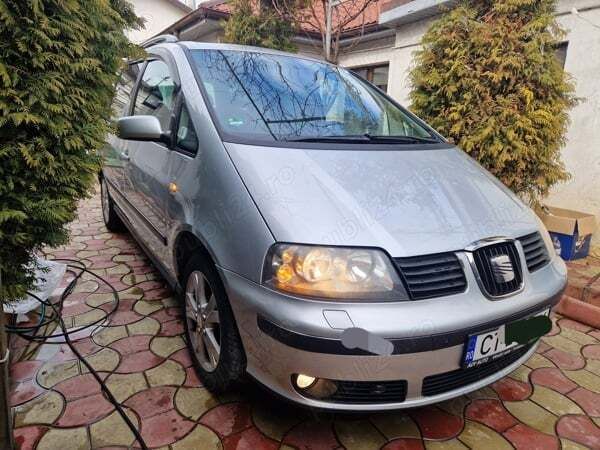 Argintiu Utilizat 2008 VW Sharan Monovolum | 3.650 EUR (Preț OK) - Imagine 1/4