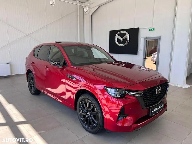 Culoarerosu Nouă 2025 Mazda CX-60 Homura-Line SUV | 57.990 EUR (Puțin scump) - Imagine 1/4