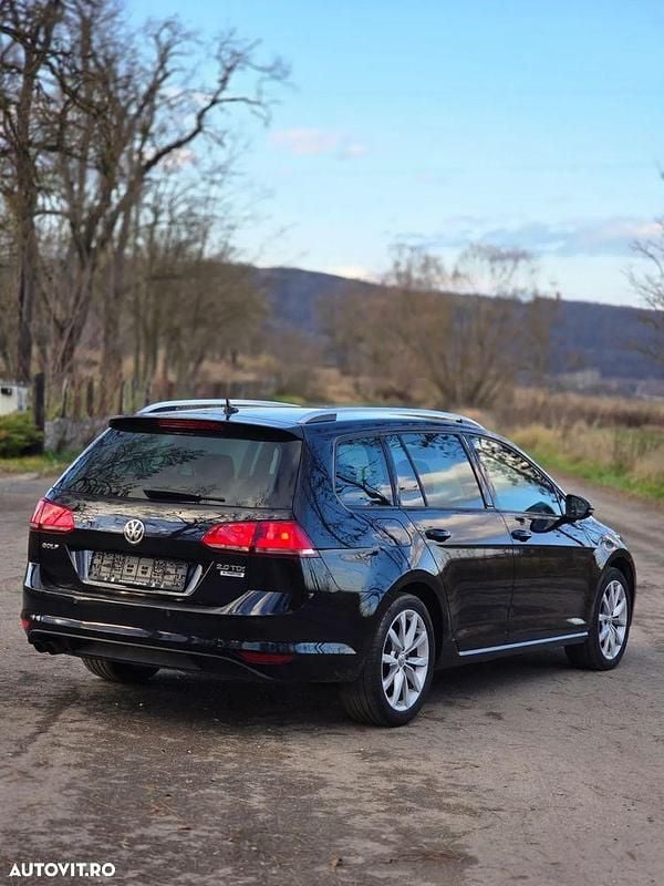 Second-hand VW Golf VII Allstar 150 CP (110 kW) 2016 Culoarenegru Break