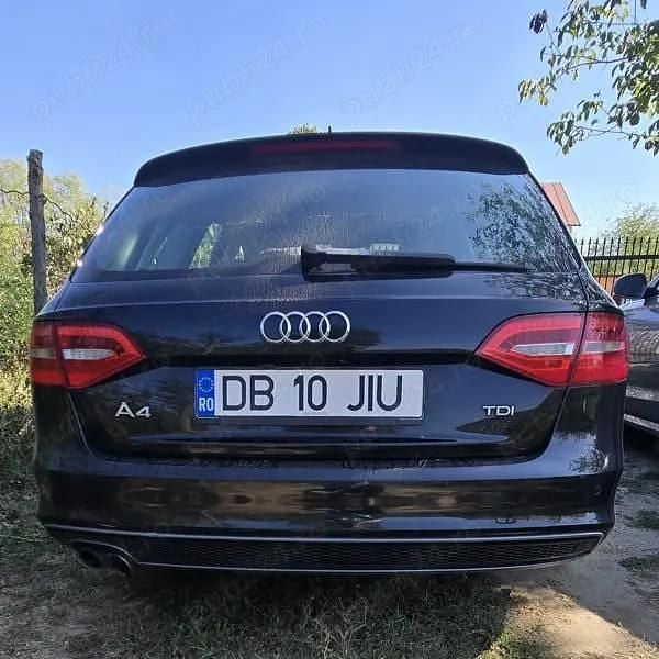 Negru Utilizat 2014 Audi A4 Break | 7.850 EUR - Imagine 1/4