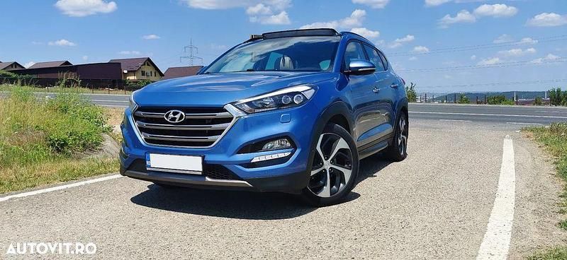 Culoarealbastru Utilizat 2016 Hyundai Tucson SUV | 18.900 EUR (Preț OK) - Imagine 1/4