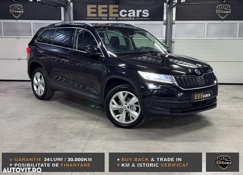 Culoarenegru Utilizat 2020 Skoda Kodiaq Style SUV | 23.492 EUR (Preț OK) - Imagine 1/4