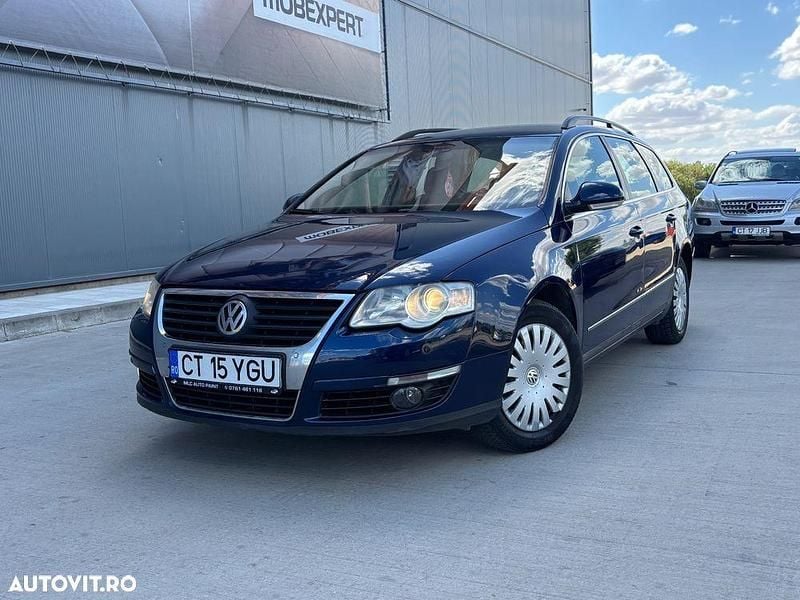 Albastru Utilizat 2010 VW Passat Comfortline Break | 3.650 EUR (Preț bun) - Imagine 1/4
