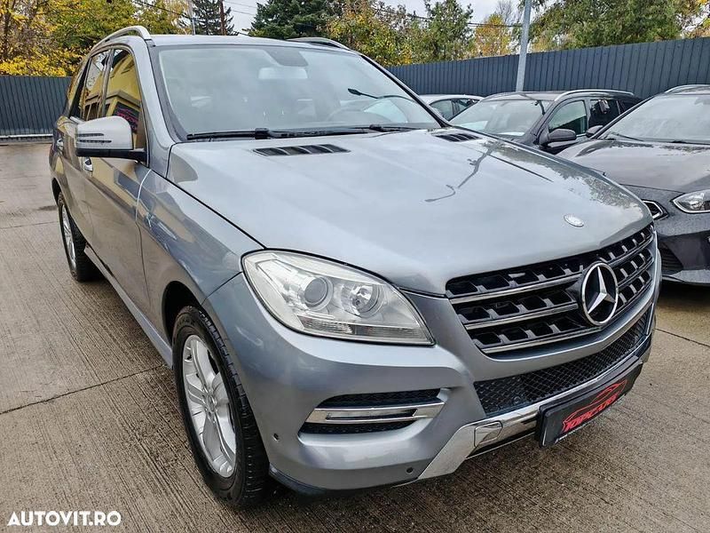 Second-hand Mercedes ML250 204 CP (150 kW) 2012 Culoareargint SUV