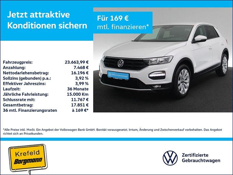 Utilizat 2021 VW T-Roc Sport SUV | 25.951 EUR (Puțin scump) - Imagine 1/1