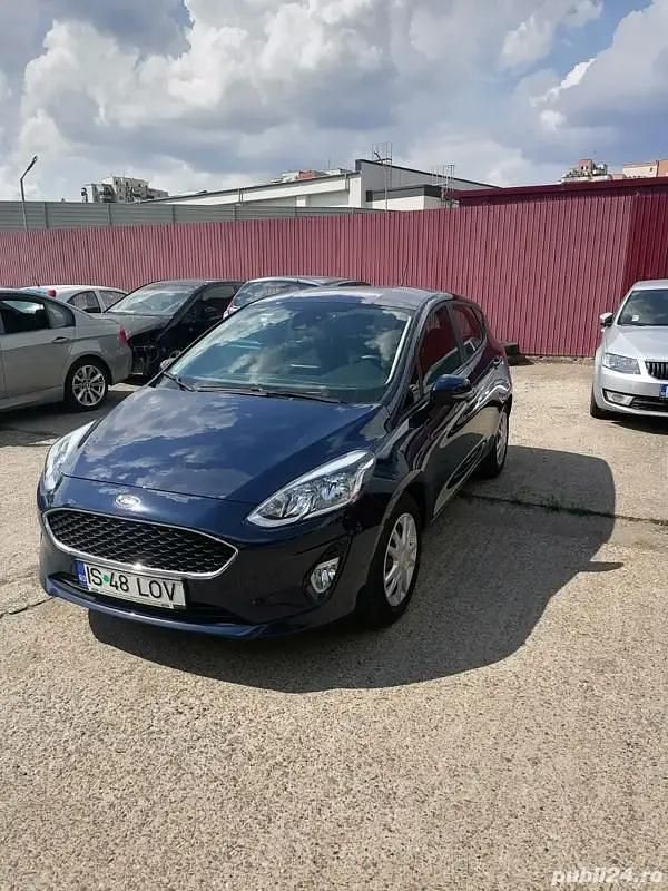 Second-hand Ford Fiesta 101 CP (74 kW) 2018 Albastru Monovolum