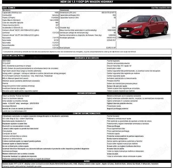 Second-hand Hyundai i30 110 CP (80 kW) 2022 Break