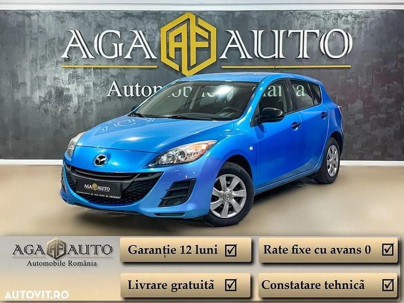 Culoarealbastru Utilizat 2009 Mazda 3 Inclusive Hatchback | 4.999 EUR - Imagine 1/4