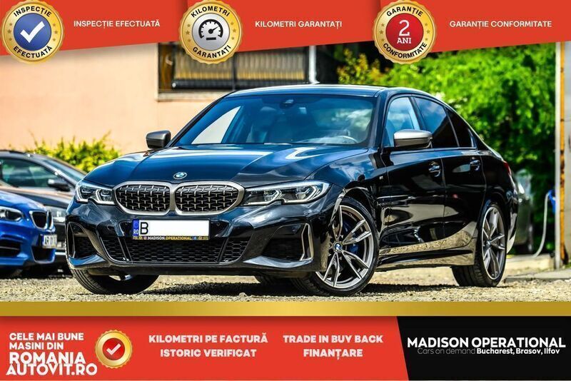 Negru Utilizat 2020 BMW 340 M Sport Berlinǎ | 40.949 EUR - Imagine 1/4