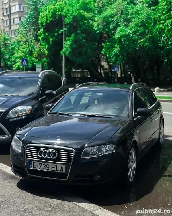 Negru Utilizat 2006 Audi A4 S-Line Break | 3.400 EUR (Preț OK) - Imagine 1/4