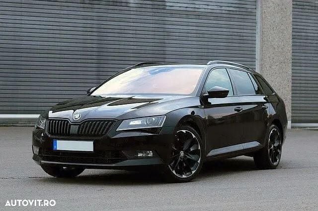 Second-hand Skoda Superb Style 150 CP (110 kW) 2017 Culoarenegru Break